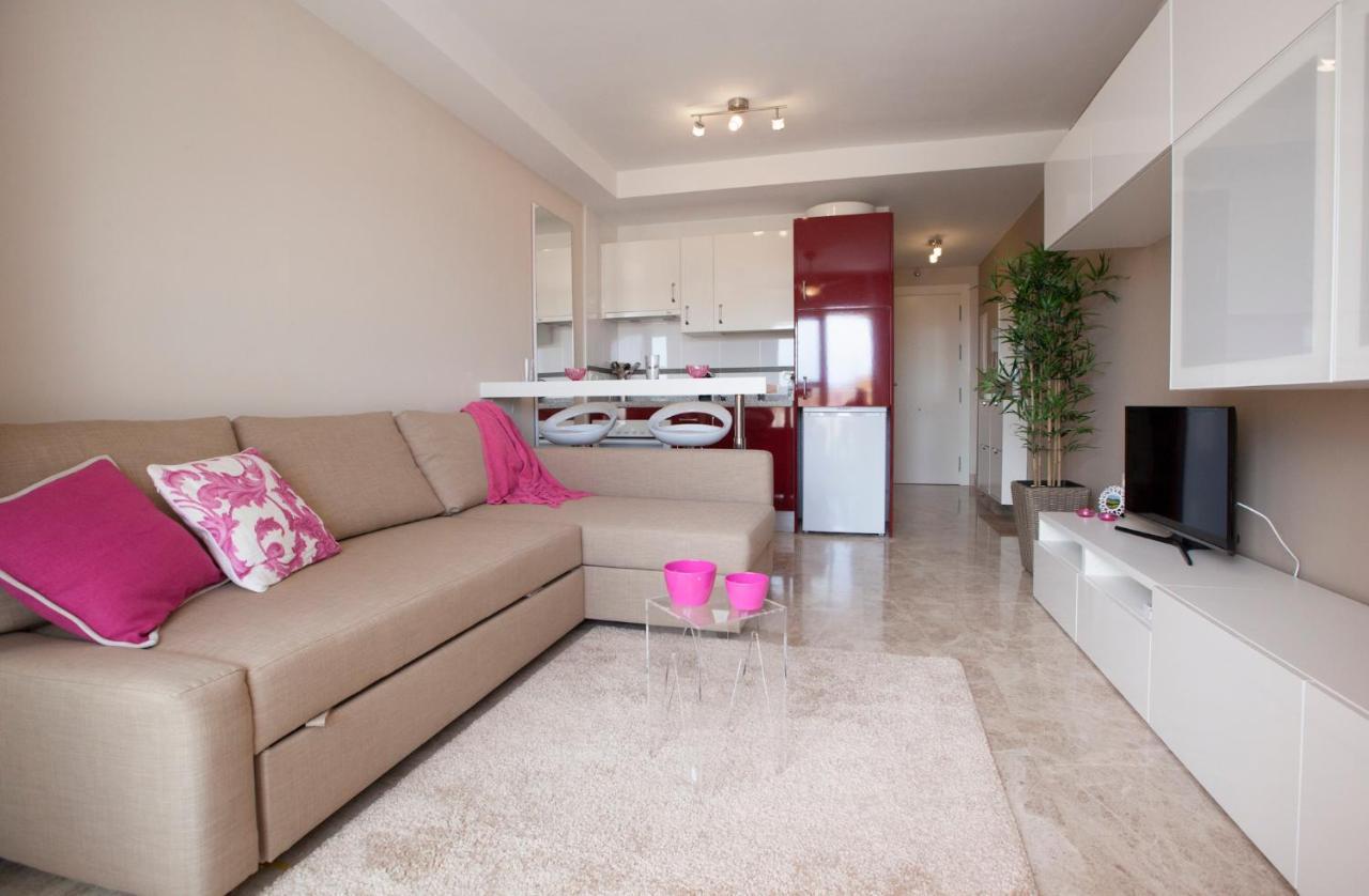 Beau Studio Meuble Avec Vue Mer Almerimar Luaran gambar